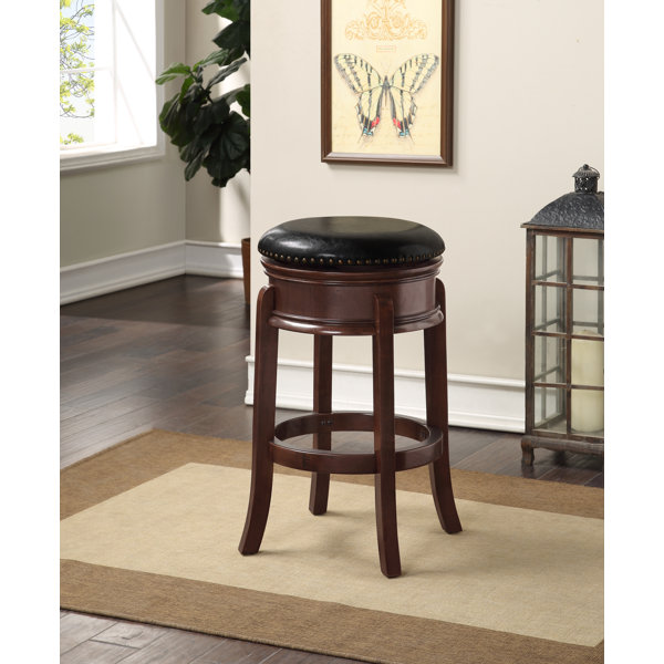 Charlton Home® Kingsford Bar & Counter Swivel Stool & Reviews Wayfair